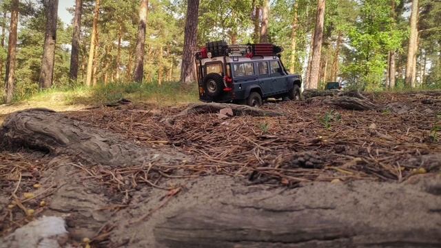 BRX-02 Defender D110. Vagon And Pickup 1/10.