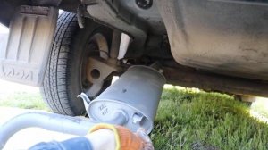 ЗАМЕНА ГЛУШИТЕЛЯ ВЫХЛОПНОЙ ТРУБЫ ВАЗ 2114