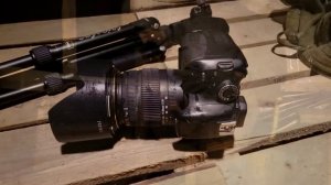 видеограф в походе  / снимаю на canon 600D/ новогодняя ночь в лесу