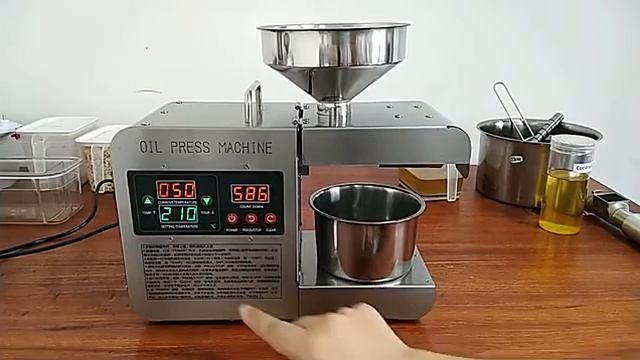 X8S smart home oil press machine Small stainless steel смотреть онлайн