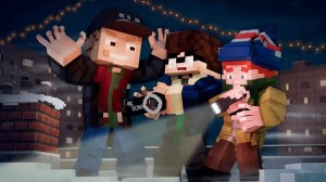 КРЫШЕСНОСНЫЙ НОВЫЙ ГОД - Секретные Материалы Майнкрафт