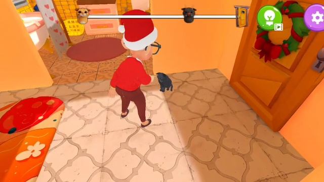 КОТ И БАБКА НОВОГОДНЯЯ ОБНОВА 🎄 черный кот возвращается домой 😱 новая заставка ! смотреть онлайн