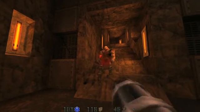 Quake 2 level: Wrecked Base (replay) смотреть онлайн