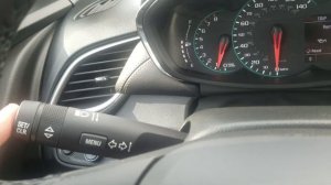 2018 Chevrolet Trax Maintenance oil life reminder Reset 2019 2020