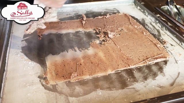 🇧🇷 Açaí Ice Cream Rolls - 🇧🇷- Oddly Satisfying - ASMR Video - Sally's Hand Rolled Ice Cream. смотреть онлайн