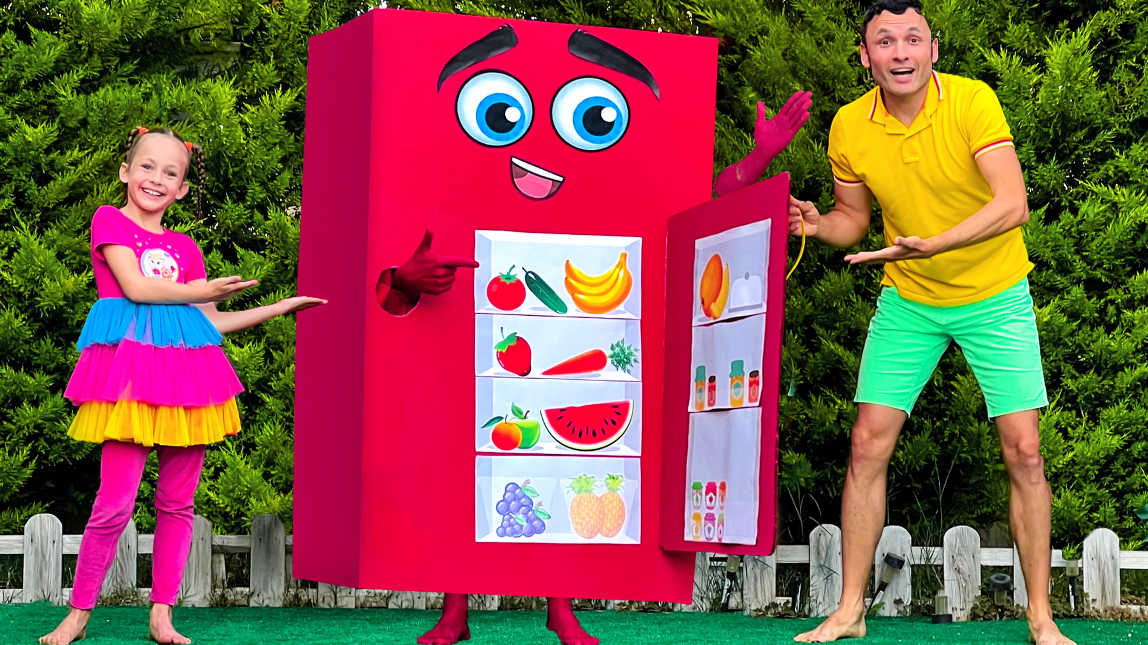 Вкуснятина из холодильника | Лучшие песни для детей и Веселые семейные истории смотреть онлайн