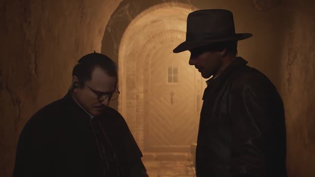 Indiana Jones And The Great Circle [RUS, без комментариев]. Часть 2: Замок Святого Ангела.