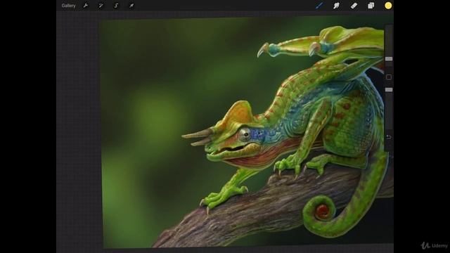 The Digital Painting. Lesson 12. Photorealistic Style. Part 85 - Finishing Touches смотреть онлайн