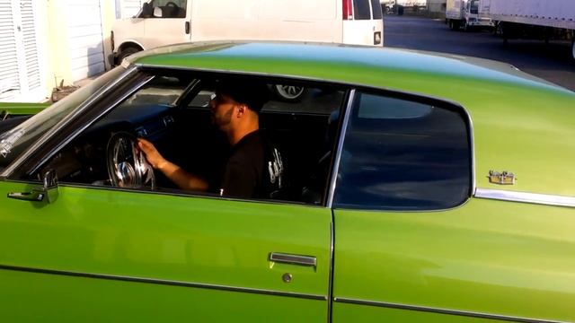 Green 73 Impala On 26's Forgiatos