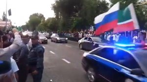 Кортеж Рамзана Кадырова