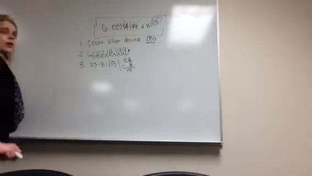 Avogadro's Number - Undoing Scientific Notation смотреть онлайн