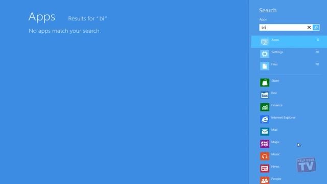 Searching For App Settings And Files In Windows 8 смотреть онлайн