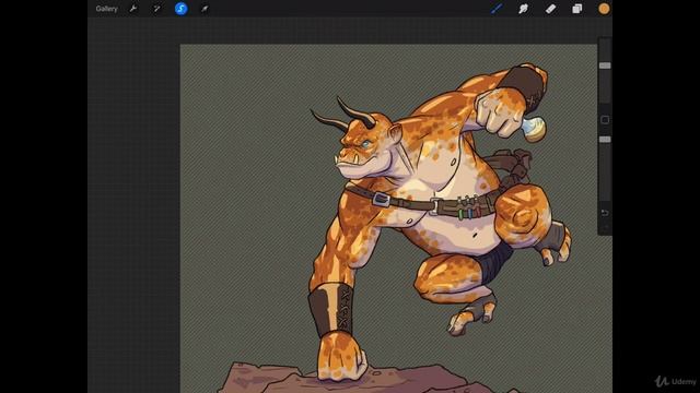 The Digital Painting. Lesson 09. Cell Shading Style. Part 52 - Highlights смотреть онлайн