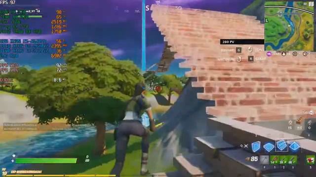 Fortnite (GamePlay com Intel Xeon E5-2620v2 + Rx 570) смотреть онлайн