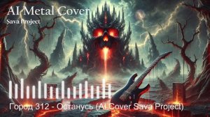 Город 312 - Останусь (AI Metal Cover Sava Project)