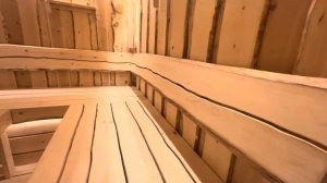 Отделка общественной парной в стиле ЛЕШИЙ