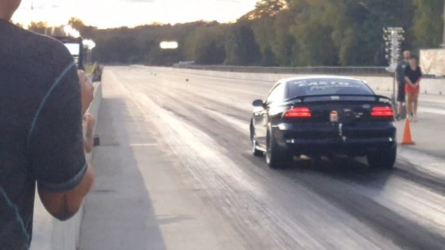 347 Stroker Mustang Wheelie