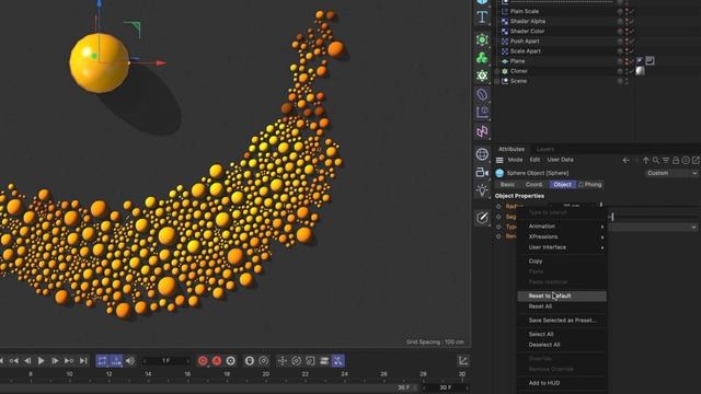 #C4DQuickTip 27_ How to reset parameters to their default values in Cinema 4D смотреть онлайн