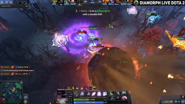 Miracle- Top 1 MMR Templar Assassin vs MidOne Cheater Invoker 7.05 Dota 2 смотреть онлайн