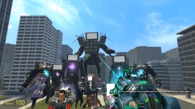 ALL EVOLUTION OF UPGRADED TV-MAN | NEW UPGRADED CINEMA TITAN TV MAN In Garry's Mod! смотреть онлайн