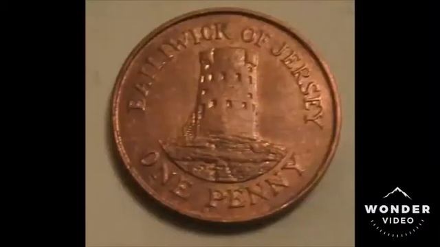 1994 JERSEY One Penny Coin VALUE - QUEEN ELIZABETH II смотреть онлайн