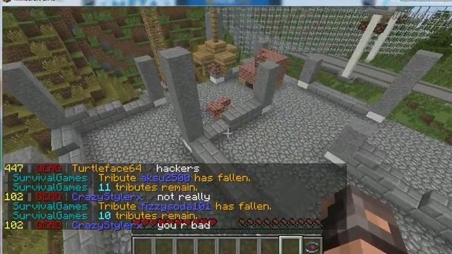 Minecraft (Mini-Game) Survial Games,BlokParty на проекте HiveMc.com смотреть онлайн