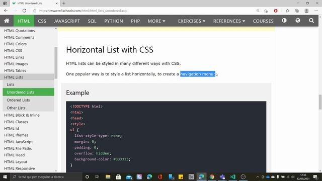 HTML5: HTML Liste (Lezione 15) ITA [2021] смотреть онлайн