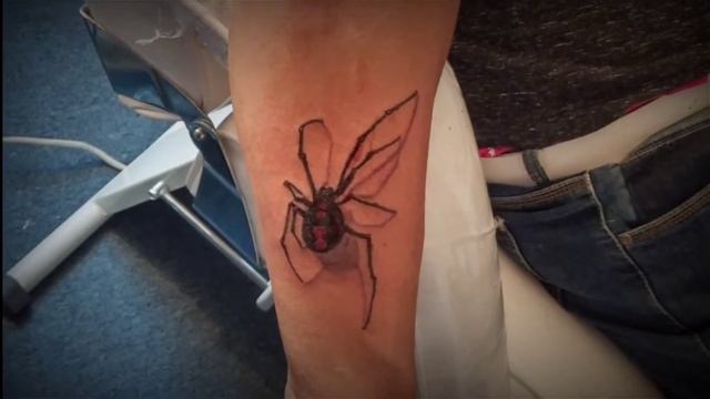 TATTOO 3D SPIDER... смотреть онлайн