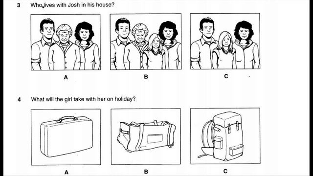 Study English Online (B1). Preliminary English Test (PET) Listening Book 1 : Test 1 Part 1