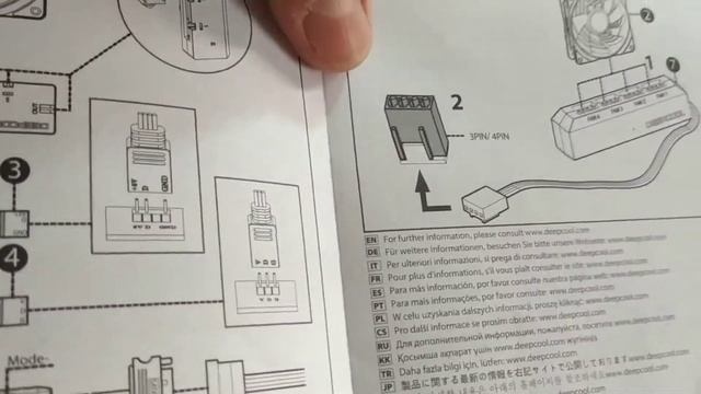 Unboxing Kit fan Deepcool CF140 e RGB convertor смотреть онлайн