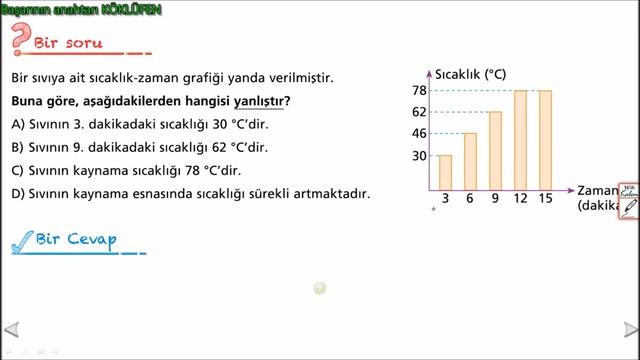 5 Sınıf Maddenin Ayırt Edici özellikleri   ısı Ve Sıcaklık