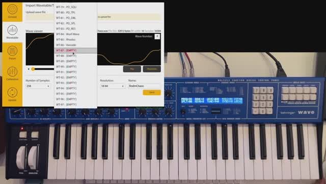 Behringer Wave: Using Custom Wavetables смотреть онлайн