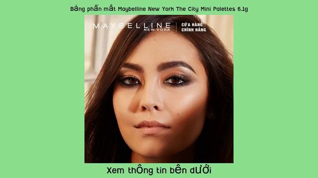 Bảng phấn mắt Maybelline New York The City Mini Palettes 6.1g смотреть онлайн