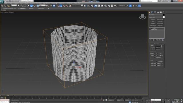 Modeling a Rattan Basket in 3ds Max смотреть онлайн