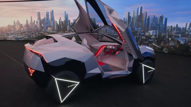 New Nissan Hyper Force, Hyper Tourer and Hyper Punk - design studio footage смотреть онлайн