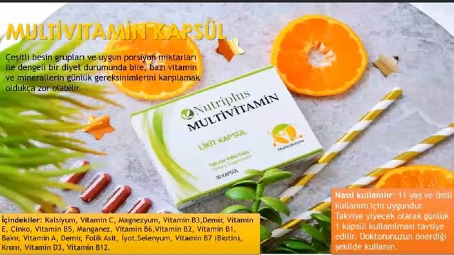 FARMASİ NUTRIPLUS GIDA TAKVİYELERİ смотреть онлайн