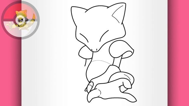 HOW TO DRAW ABRA - How to Draw Pokémon Nº 0063 (EASY POKÉMON DRAWING) - Abra Drawing смотреть онлайн