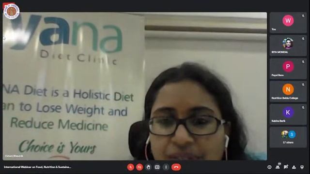 One-Day International Webinar On Food, Nutrition & Sustainability