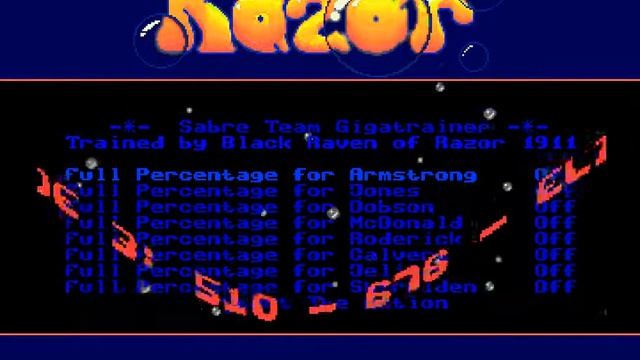 Amiga Trainer : Sabre Team / Razor 1911 (1992) (HD 50 fps) смотреть онлайн
