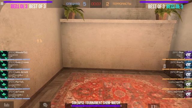 SixFeet vs ParadoX | SHOW-MATCH | Standoff 2 смотреть онлайн