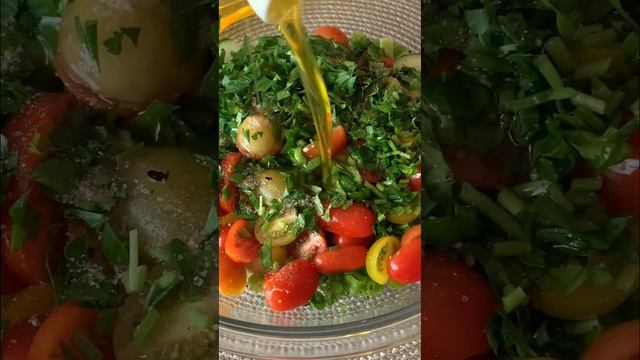 Spring Cucumber Salad 😍 #recipe #viral #salad #spring #easy #cucumber смотреть онлайн