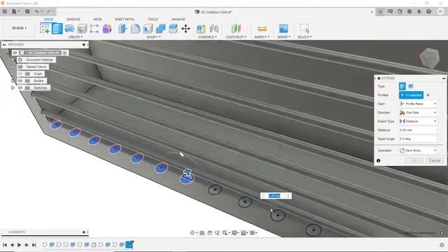 Autodesk Fusion 360: AC Outdoor Unit смотреть онлайн