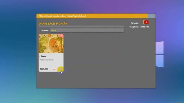 [C#] Download Source code Food Order Winform смотреть онлайн