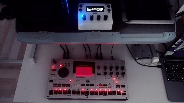 Elektron Machinedrum OS X.09 + Mega Command Live v4.5
