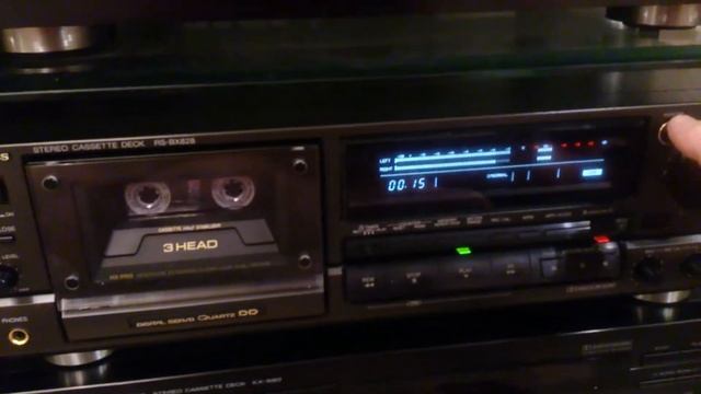 TECHNICS RS-BX828. Тест га запись. смотреть онлайн