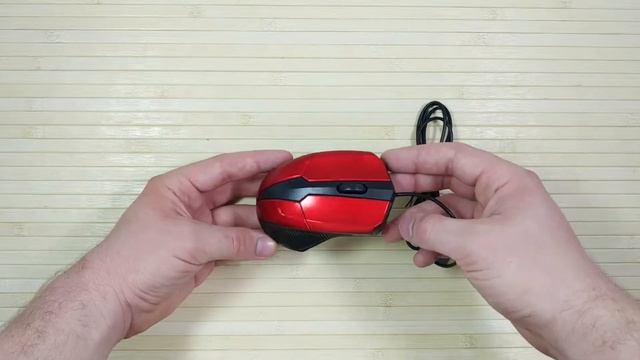 Мышь Apedra M3 Red смотреть онлайн