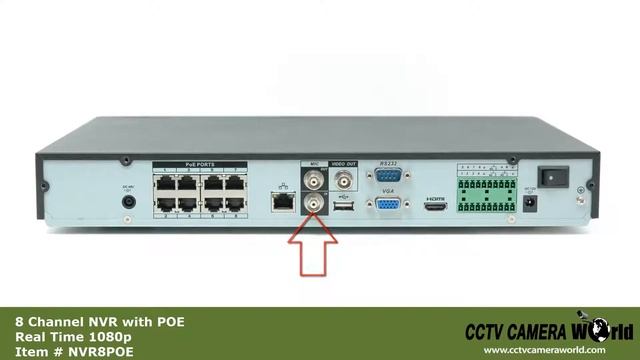 8 channel Network Video Recorder with POE смотреть онлайн