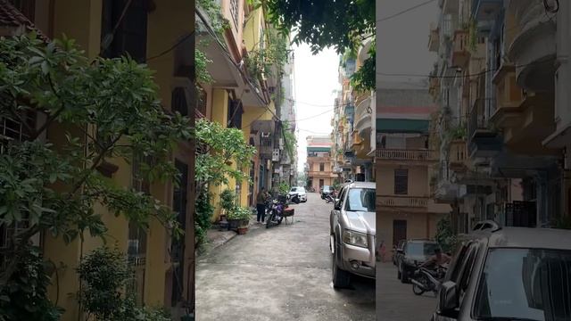 Как во Вьетнаме выглядят дома, маленькая прогулка по моему району. смотреть онлайн