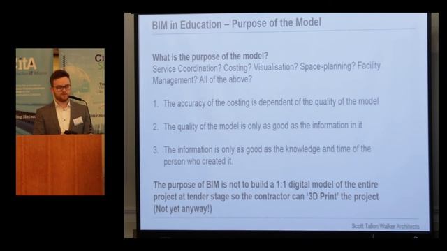 Liam Farrelly, BIM Lead, Scott Tallon Walker Architects, April 2018 смотреть онлайн