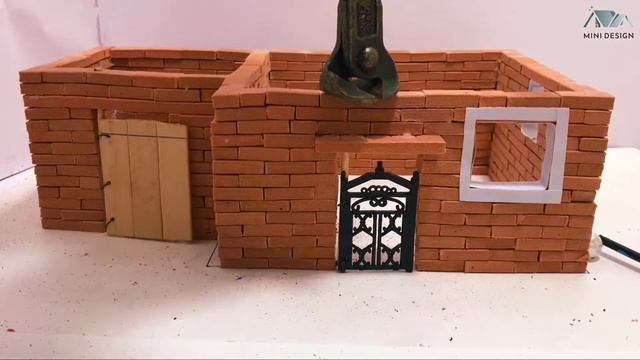 Diy Miniature House Build With Mini Bricks || Mini Tools